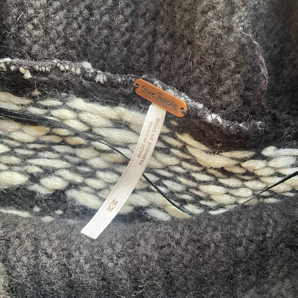 Free People Wool Blend Cowl Neck Sweater - Picture 7 of 8